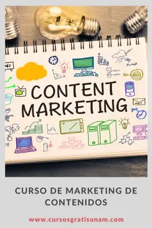 cursos de marketing de contenidos gratis, cursos de marketing de contenidos
